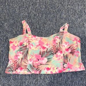 Floral Cropped top
